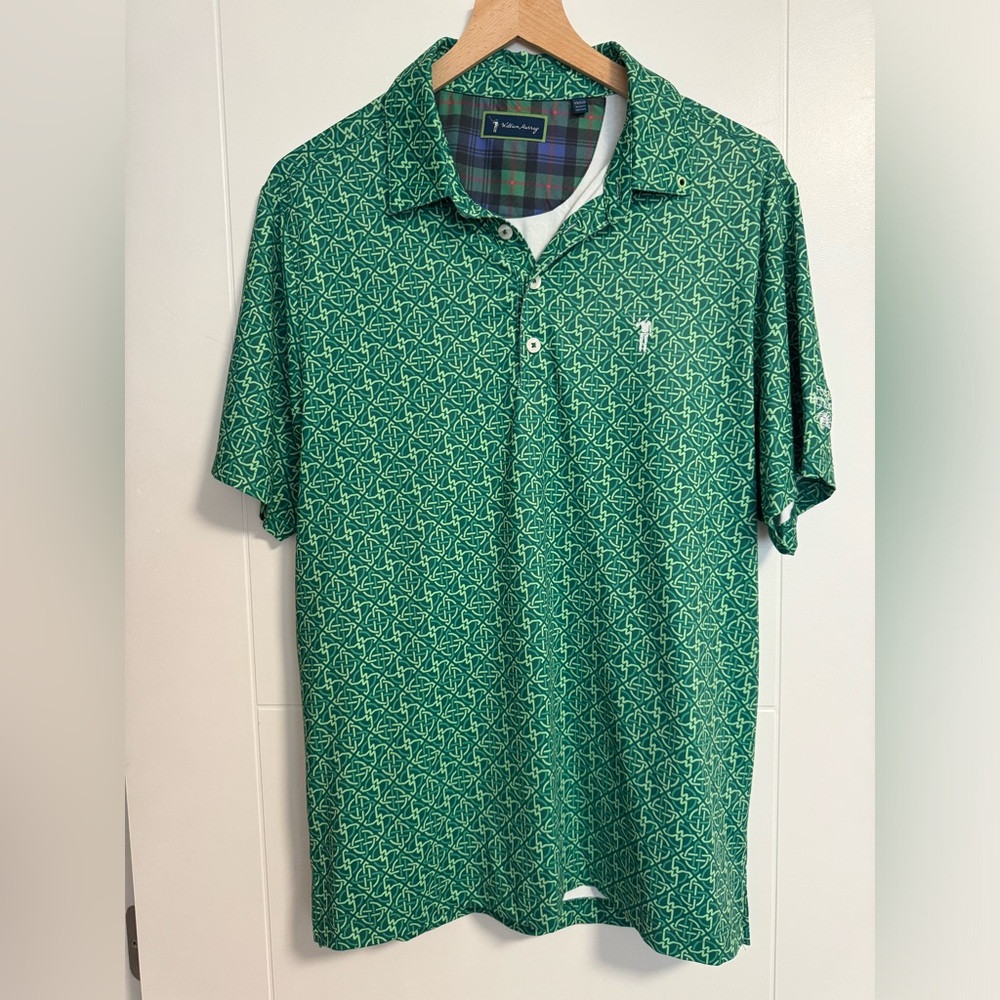 William Murray KNOTTY BY NATURE POLO Size M| St Patrick’s Day, Irish